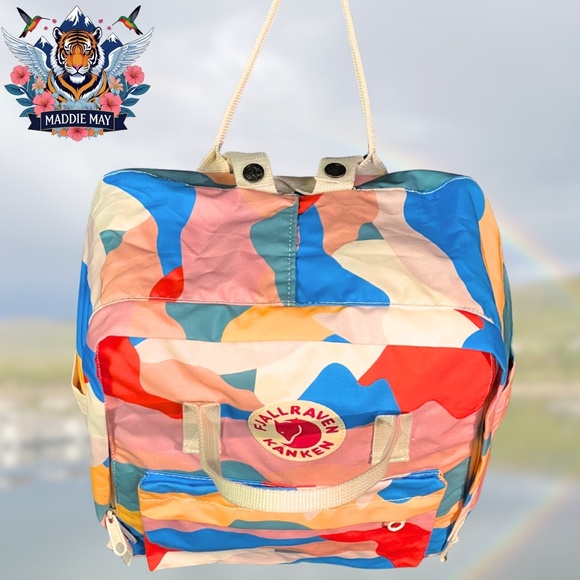 🌟Fjällräven: Kånken "Spring Landscape" Art Special Edition Backpack (NWOT)🌟 - Picture 7 of 11